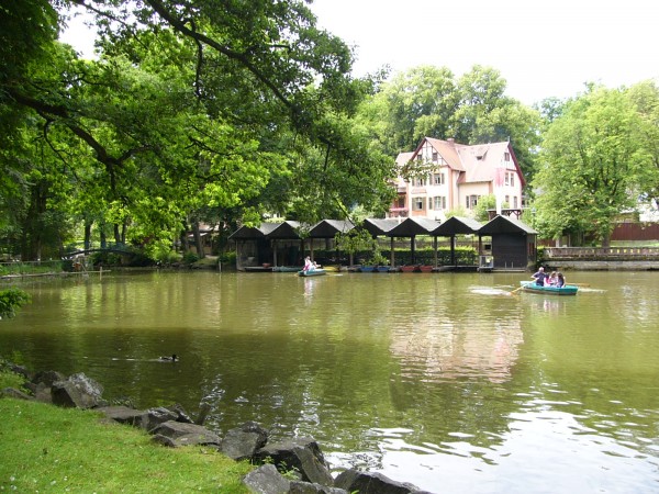 Tierpark Röhrensee – See mit Bootshaus