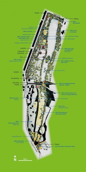 Tierpark Röhrensee – Übersichtssplan
