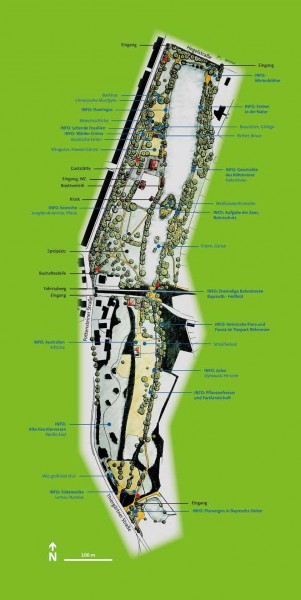 Tierpark Röhrensee – Übersichtssplan